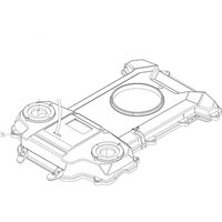 Hauptschutzabdeckung ORIGINAL WORX Mähroboter WG798E Hauptschutzabdeckung ORIGINAL WORX Mähroboter WG798E von Worx