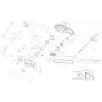 ORIGINAL WORX Kettensäge für WG 385 E XR50042378 ORIGINAL WORX Kettensäge für WG 385 E XR50042378 von Worx