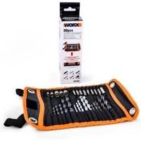Worx - WA1106 Bit und Bit-Kit (30 Stück) für Akku-Bohrschrauber von Worx