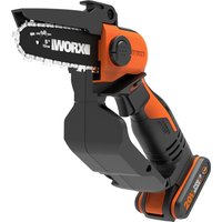 WORX Akku-Kettensäge WG324, Schnittlänge: 12 cm, inkl. Akku, 20 V - schwarz WORX Akku-Kettensäge WG324, Schnittlänge: 12 cm, inkl. Akku, 20 V - schwarz von Worx