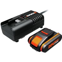 WORX power 20 kit n 1 Akku 2,0 Ah + n 1 Schnellladegerät WORX power 20 kit n 1 Akku 2,0 Ah + n 1 Schnellladegerät von Worx
