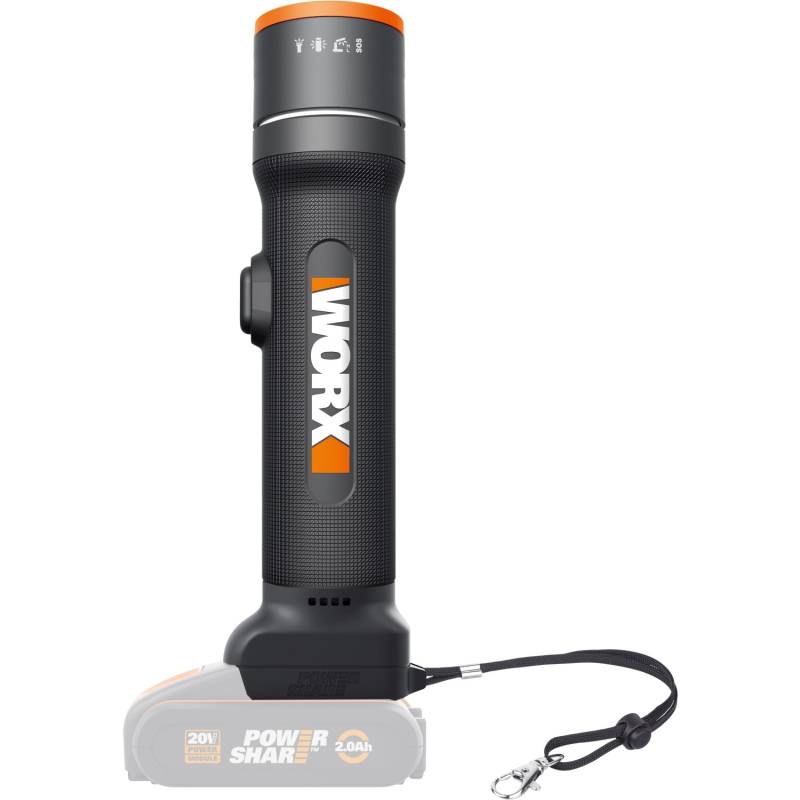 Worx 20 V Akku-LED-Lampe 4-in-1 WX027.9 Solo von Worx