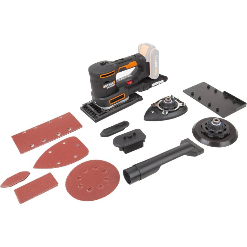 Worx 20 V Akku-Multifunktionsschleifer WX820.9 Solo von Worx