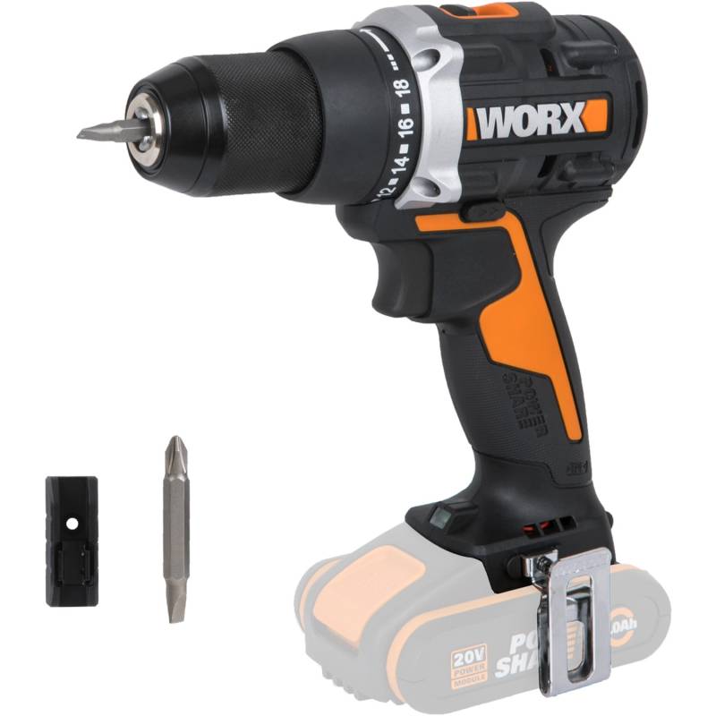 Worx Akku-Bohrschrauber WX102.9 PowerShare 20 V Solo von Worx