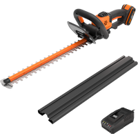 Worx Akku-Heckenschere "WG261E" () 44 cm Schwertlänge, 16 mm Zahnabstand, inkl. Akku und Ladegerät von Worx