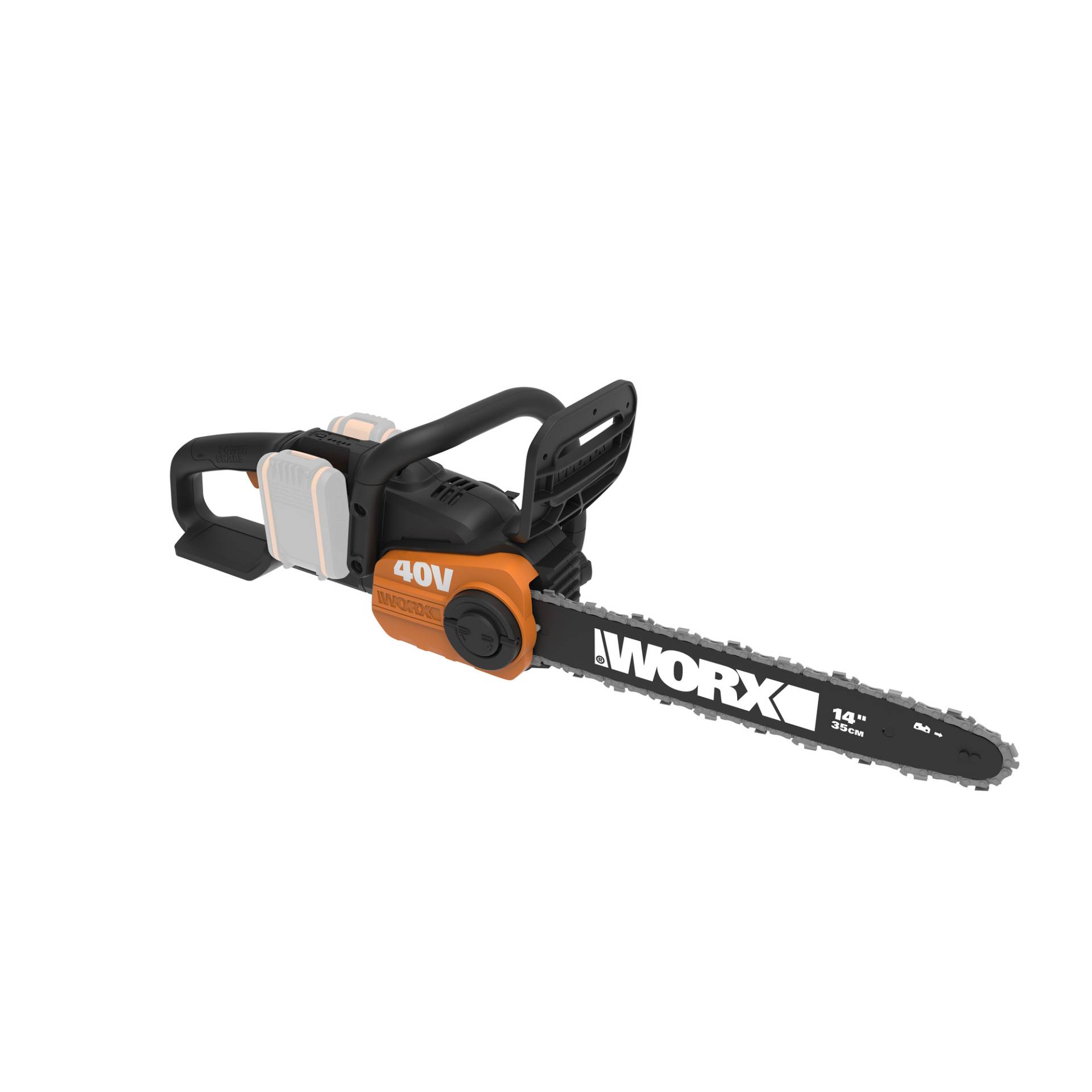 Worx Akku-Kettensäge 'WG384E.9' 2x20 V ohne Akkus Worx Akku-Kettensäge 'WG384E.9' 2x20 V ohne Akkus von Worx
