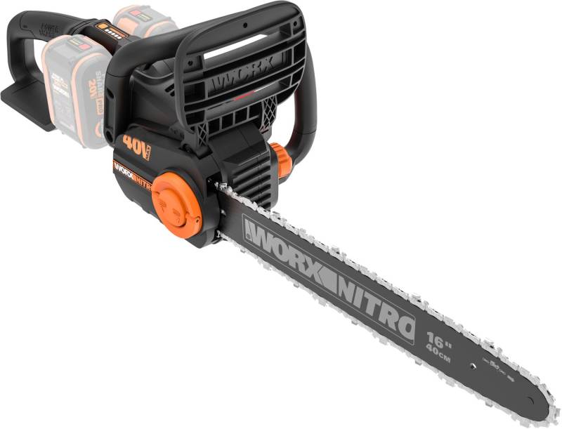 Worx Akku-Kettensäge WG385E.9 NITRO, 40 cm Schwertlänge, ohne Akku und Ladegerät von Worx