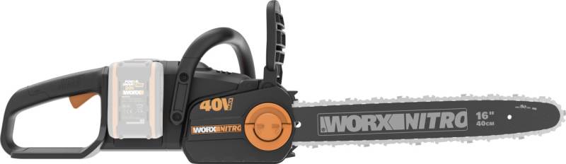 Worx Akku-Kettensäge WG385E.9 Nitro 40 V 40 cm Schwertlänge ohne Akku und Ladegerät von Worx