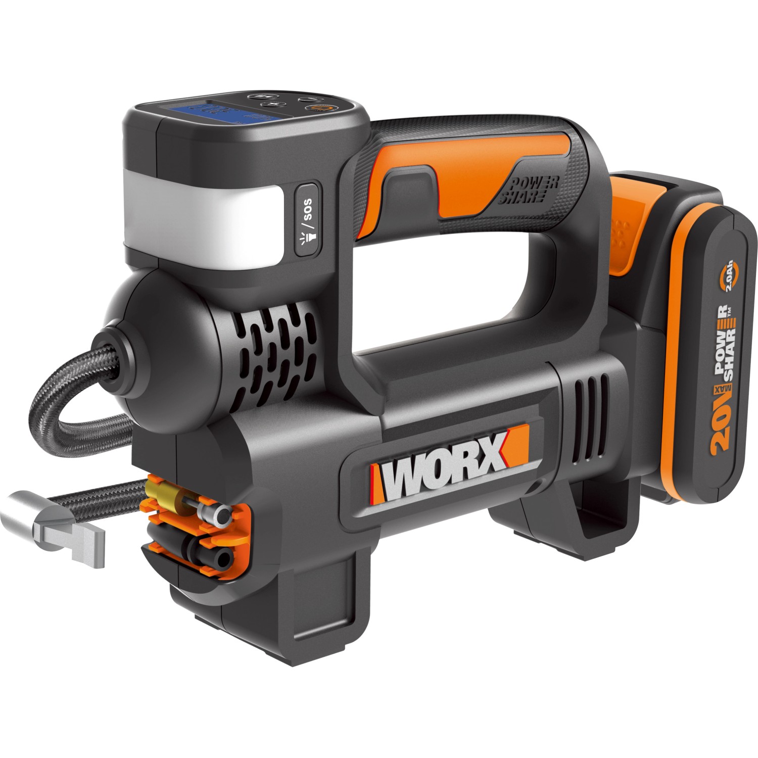 Worx Akku-Kompressor WX092 20 V von Worx