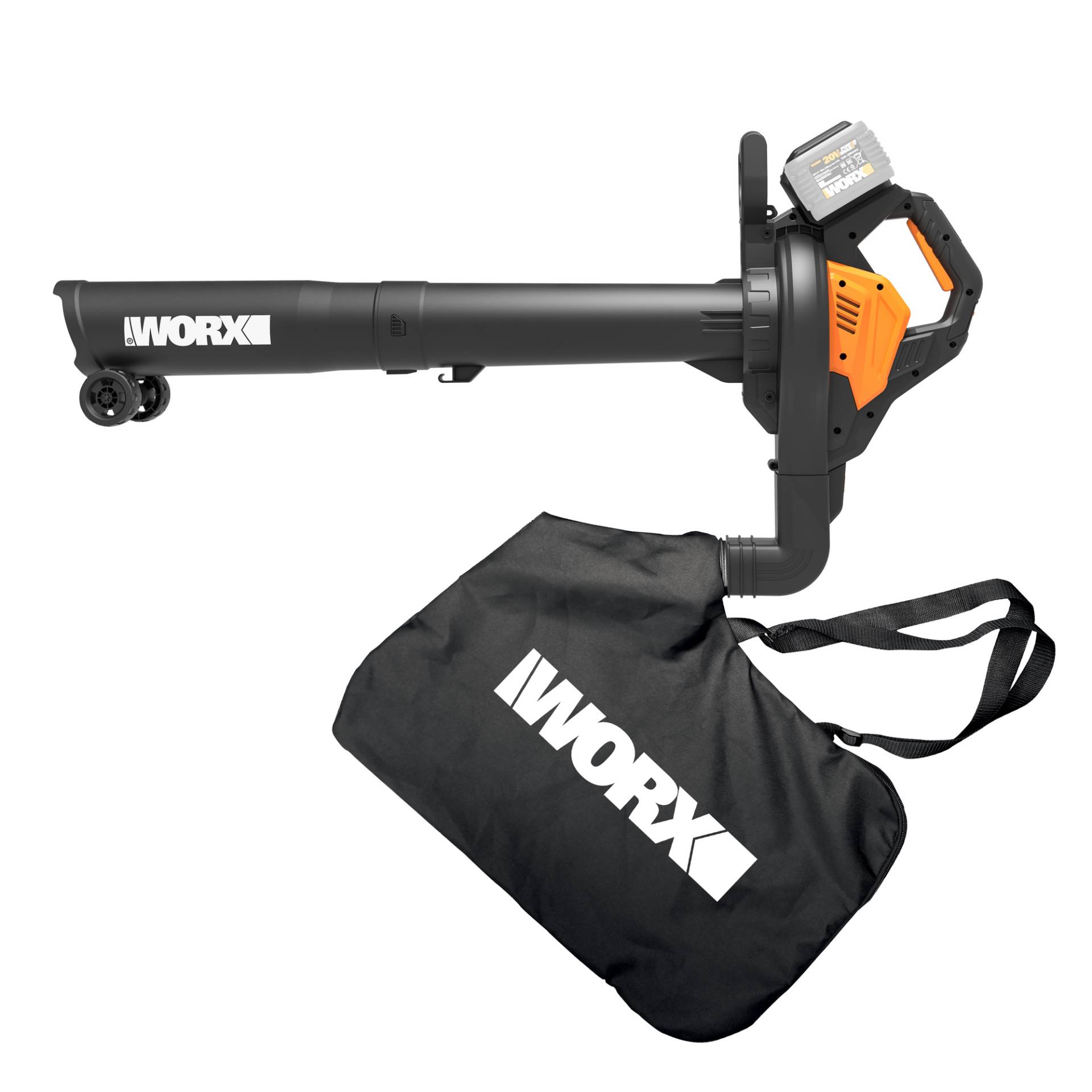 Worx Akku-Laubbläser/Laubsauger 'WG583E.9' ohne Akku Worx Akku-Laubbläser/Laubsauger 'WG583E.9' ohne Akku von Worx