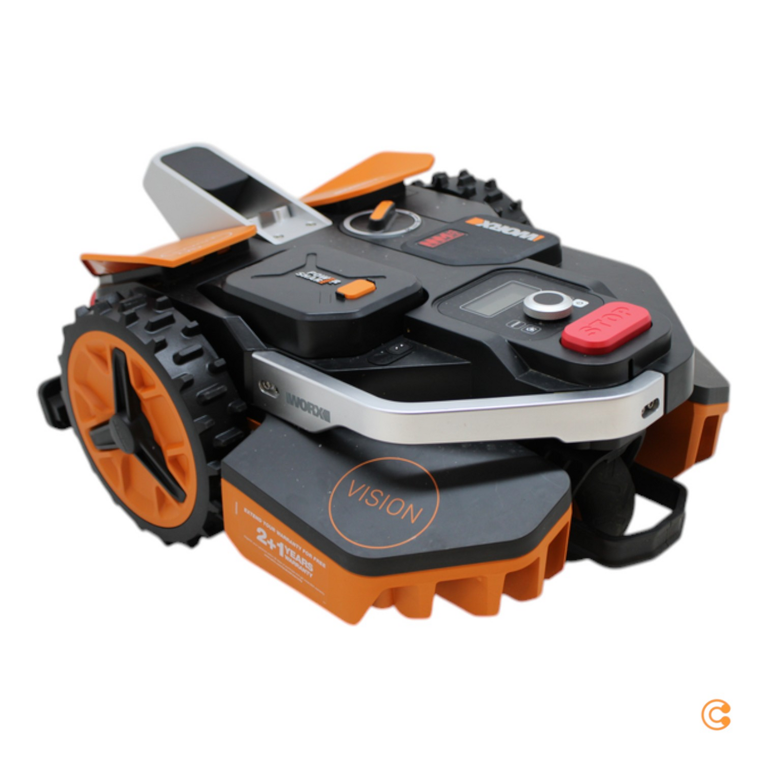 Worx Akku Mähroboter 20 V Landroid Vision M600 18cm/600m² Mit App Trimmer Robo497 B-Ware von Worx