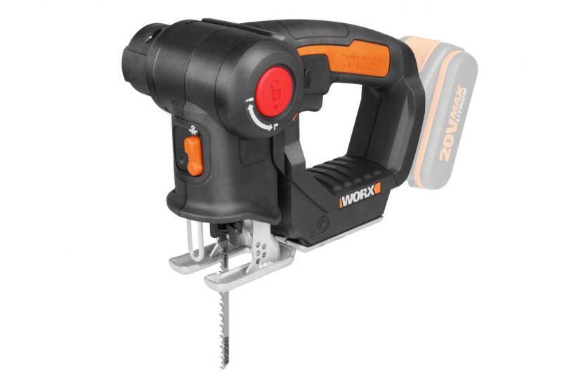Worx Akku-Multisäge Axis WX550.9 20 V, ohne Akku und Ladegerät von Worx