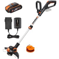 Worx Akku Rasentrimmer WG163E mit Schnellladegerät und 2Ah Akku Worx Akku Rasentrimmer WG163E mit Schnellladegerät und 2Ah Akku von Worx