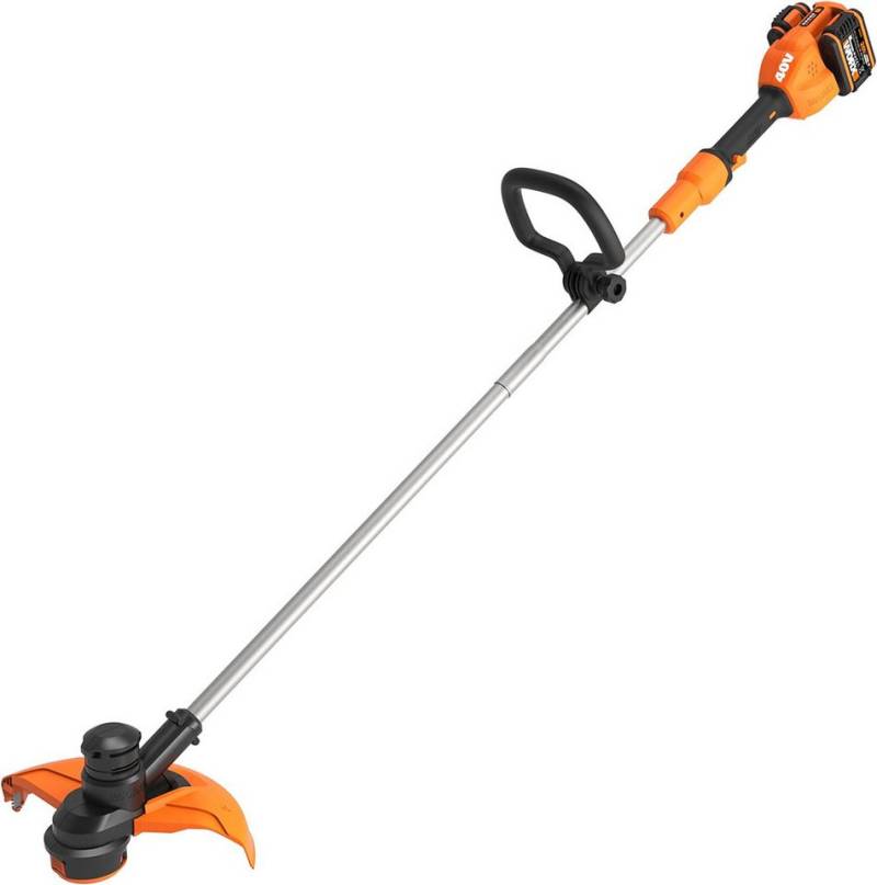 Worx Akku-Rasentrimmer Worx Akku-Rasentrimmer WG183E 33 cm 40 V inkl. Akku und Ladegerät, 33 cm Arbeitsbreite Messer von Worx