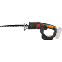 Worx Akku-Stichsäge "WX550.9 Axis", Profi 2-in-1 Pendelhub Stich- & Säbelsäge, ohne Akku & Ladegerät von Worx