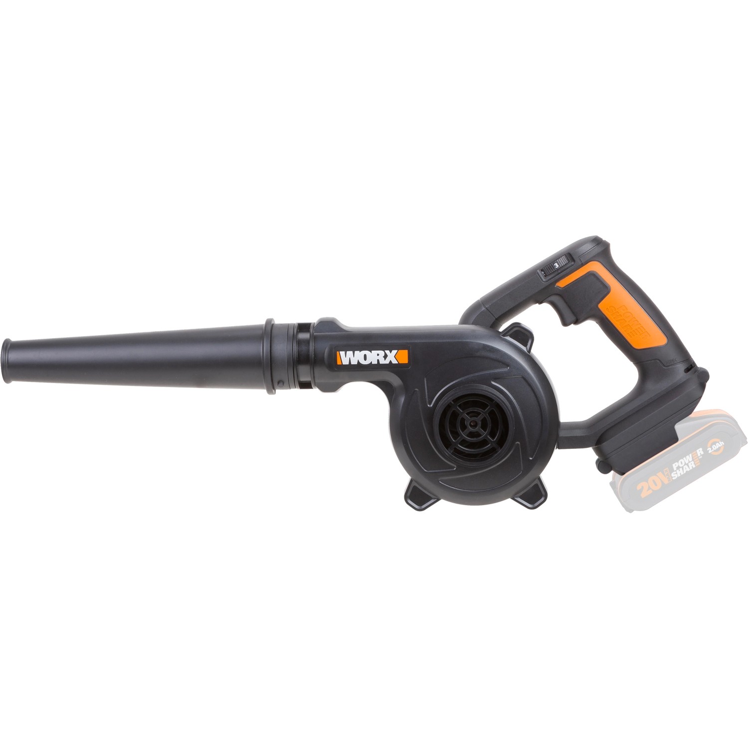 Worx Akku-Werkstattluftbläser WX094.9 von Worx