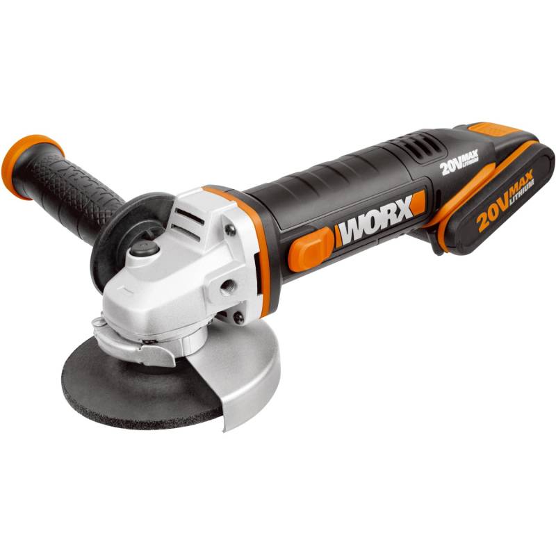 Worx Akku-Winkelschleifer 20 V WX800 von Worx