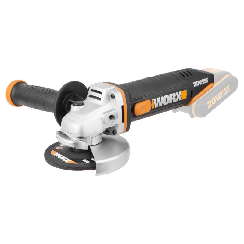 Worx Akku-Winkelschleifer WX800.9 PowerShare 20 V Solo von Worx