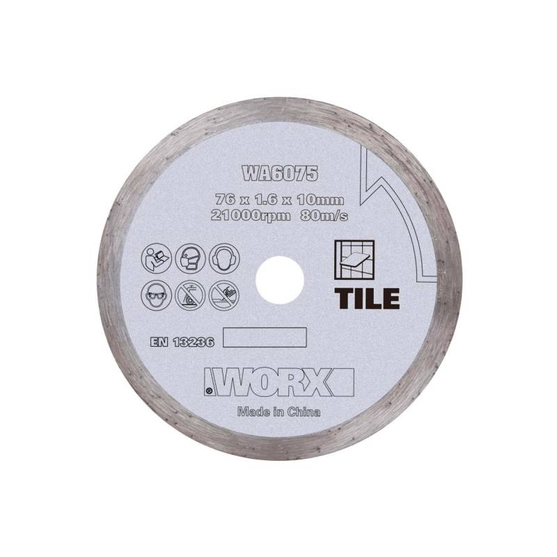 Worx Diamanttrennscheibe WA6075 76 mm von Worx
