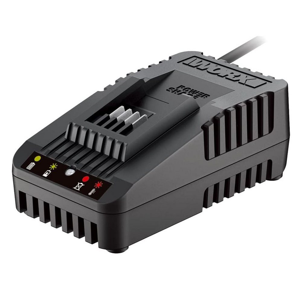 Worx Elektrorasenmäher Worx Ladegerät 20V PowerShare 1-Stunden-Schnell-Ladegerät WA3880 Worx Elektrorasenmäher Worx Ladegerät 20V PowerShare 1-Stunden-Schnell-Ladegerät WA3880 von Worx