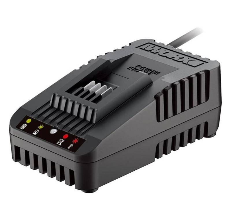 Worx Elektrorasenmäher Worx Ladegerät 20V PowerShare 1-Stunden-Schnell-Ladegerät WA3880 Worx Elektrorasenmäher Worx Ladegerät 20V PowerShare 1-Stunden-Schnell-Ladegerät WA3880 von Worx