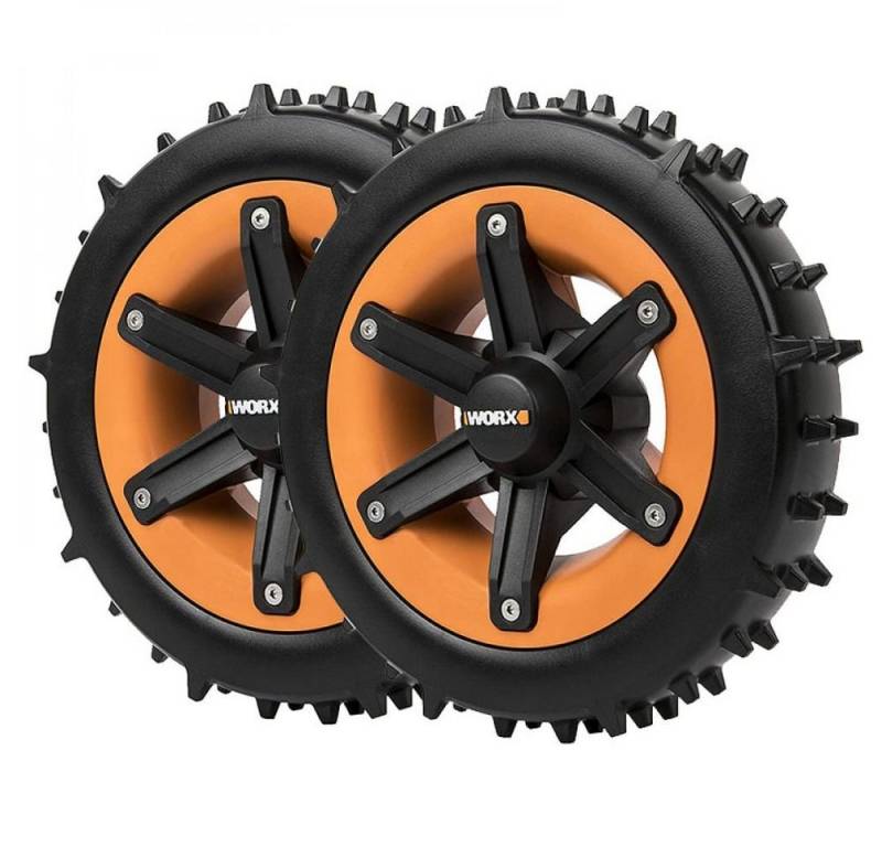 Worx Elektrorasenmäher Worx Landroid Spike Super-Grip Antriebsräder 2 Stück verbesserte Ste von Worx