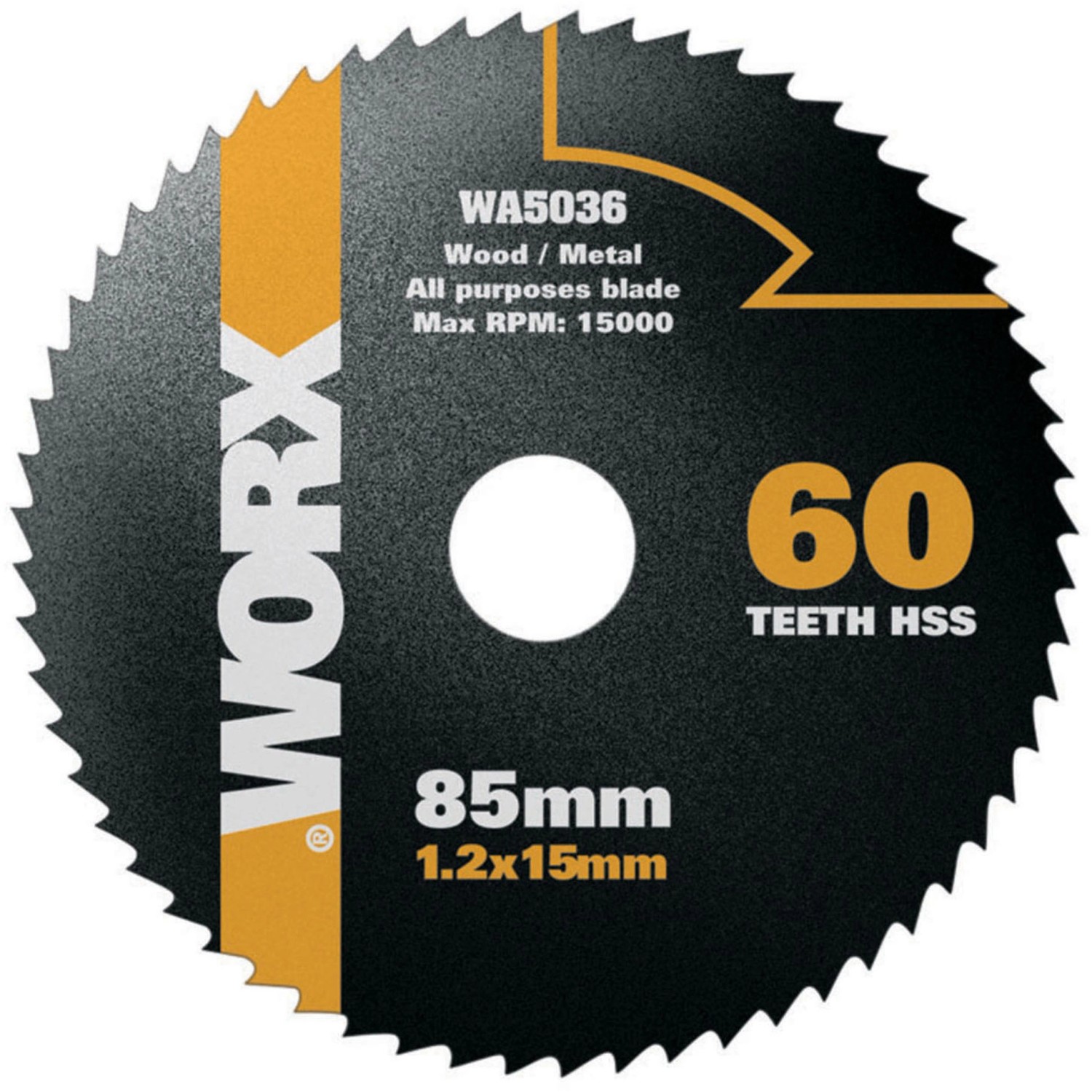 Worx Handkreissägeblatt 60Z WA5036 von Worx