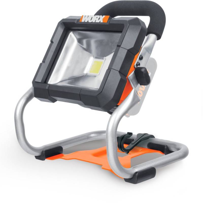 Worx LED Arbeitsleuchte WX026.9 NITRO, LED fest integriert, Neutralweiß, 360 Grad schwenkbar, ideale Arbeitsbeleuchtung, ohne Akku & Ladegerät von Worx