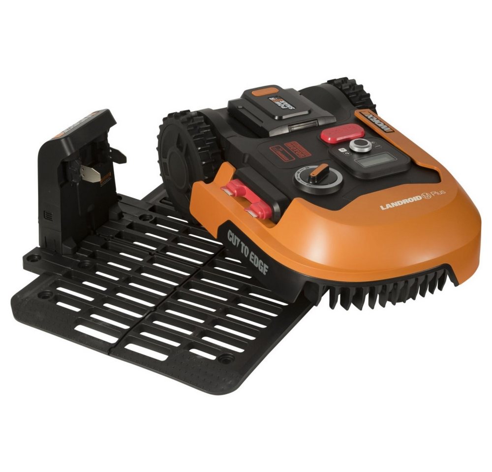 Worx Rasenmähroboter Landroid M500 Plus - Mähroboter - orange/schwarz, (1-St) von Worx