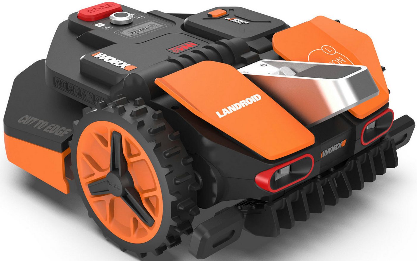Worx Rasenmähroboter Mähroboter L1600 Landroid VISION, bis 1600 m² Rasenfläche, Intelligenter Mähroboter ohne Begrenzungskabel, für Gärten bis 1600m² Worx Rasenmähroboter Mähroboter L1600 Landroid VISION, bis 1600 m² Rasenfläche, Intelligenter Mähroboter ohne Begrenzungskabel, für Gärten bis 1600m² von Worx