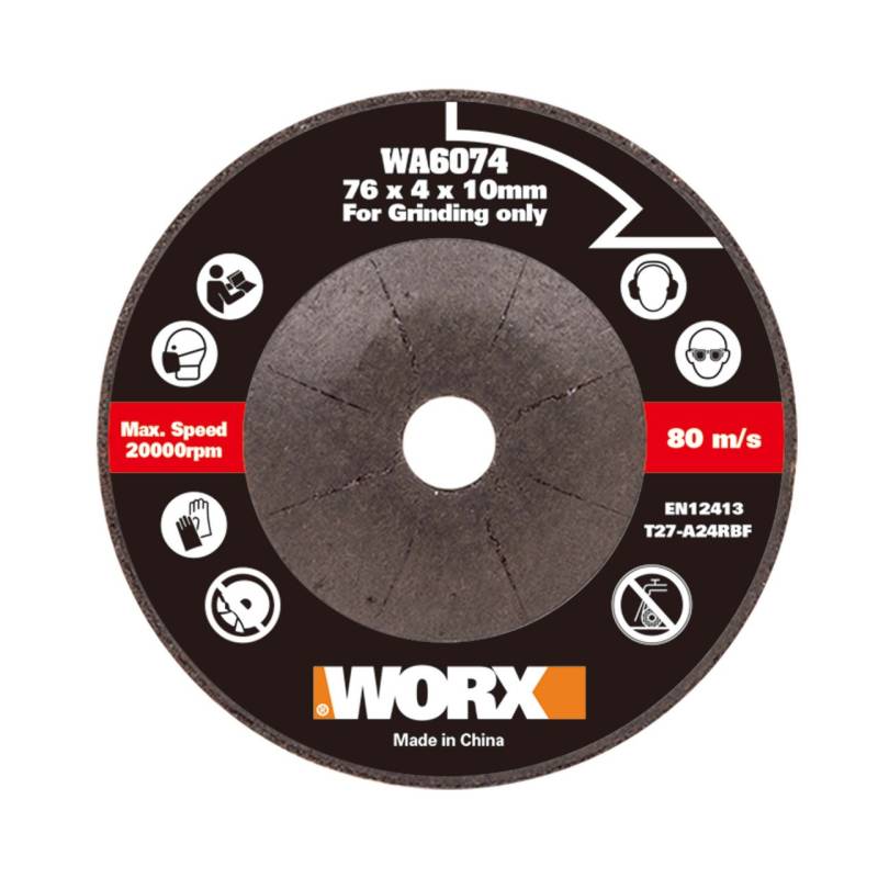 Worx Schleifscheibe WA6074 76 mm von Worx