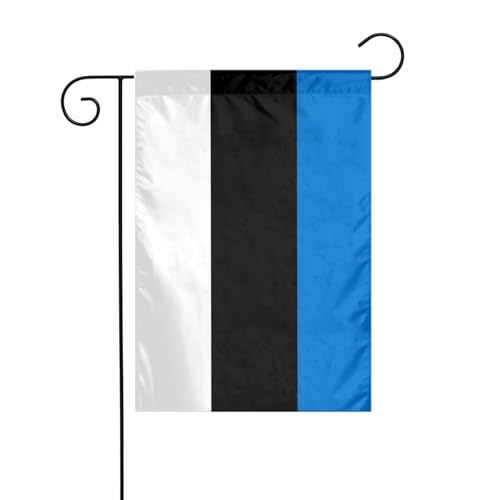 Estland-Flagge, Gartenflagge, 30 x 45 cm, vertikal, doppelseitig, Bauernhaus-Urlaub Estland-Flagge, Gartenflagge, 30 x 45 cm, vertikal, doppelseitig, Bauernhaus-Urlaub von Woshuwo