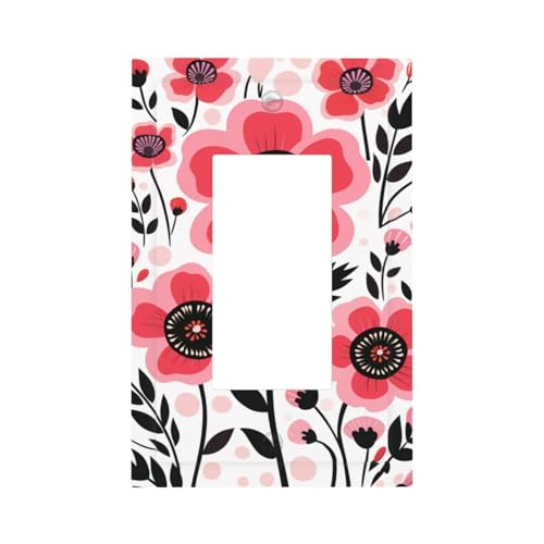 Lichtschalter-Wandplatte, Blende, 1-Gang, Dekorator, Steckdosenabdeckungen für Zuhause, Küche, Zimmer, Badezimmer, Dekoration Lichtschalter-Wandplatte, Blende, 1-Gang, Dekorator, Steckdosenabdeckungen für Zuhause, Küche, Zimmer, Badezimmer, Dekoration von Woshuwo