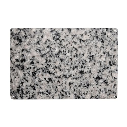 Metallschilder aus poliertem Granit, Wandkunst, Dekoration für Badezimmer, WC, Waschraum, Bauernhaus, Toilette, Hof, 20 x 30 cm von Woshuwo