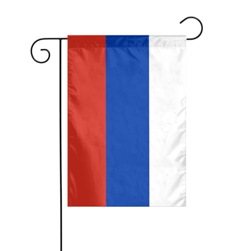 Russland-Flagge, Gartenflagge, 30 x 45 cm, vertikal, doppelseitig, Bauernhaus-Urlaub Russland-Flagge, Gartenflagge, 30 x 45 cm, vertikal, doppelseitig, Bauernhaus-Urlaub von Woshuwo