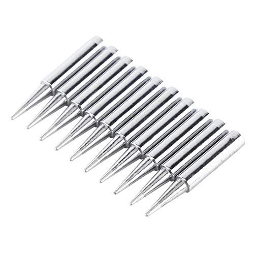 10 PCS-Lötspitzen, Ersatzspitzen 900M-T-B, bleifreie Lötspitzen für 936, 937, 938, 969, 8586, 852D Atten, Quick, Aoyue, Yihua, Vastar, Sywon, Tabiger, SOAIY und Station von Wosune