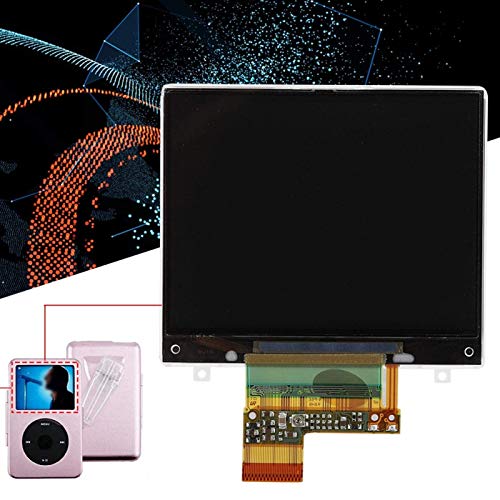 LCD-Modul, gute Anzeigeleistung LCD-Bildschirm Schwarz für IPod Classic 6. Generation 80 GB 120 GB 160 GB von Wosune