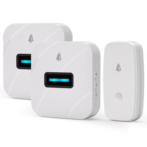 Funkklingel Türklingel, 3pcs Eine drahtlose klingel, ips X5, wasserdichte, 1.300 fuß weite, vier lautstärke, 38 klingeltöne und ohrenstille, sowohl zu hause als auch im büro Funkklingel Türklingel, 3pcs Eine drahtlose klingel, ips X5, wasserdichte, 1.300 fuß weite, vier lautstärke, 38 klingeltöne und ohrenstille, sowohl zu hause als auch im büro von Wotbcg