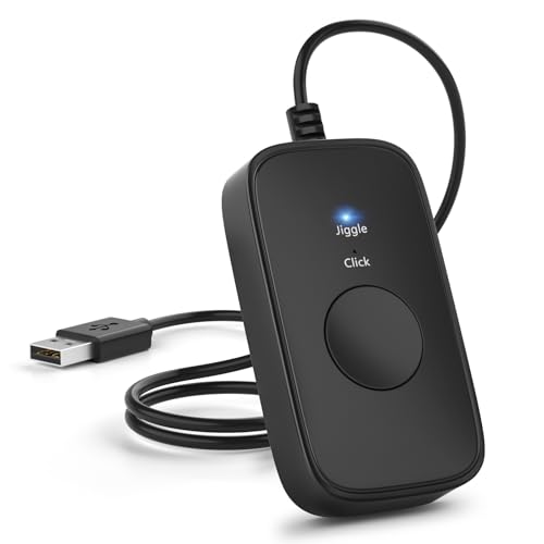 Wotbcg Mouse Jiggler & Auto Clicker, 2 in 1 Treiberfreie Mausbeweger mit EIN/AUS-Schalter, Nicht Nachweisbar Maus Jiggler, Maus Beweger Plug and Play, Simuliert Mausbewegungen von Wotbcg