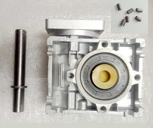 Zubehör für Werkzeug 5:1 bis 80:1 RV30 Schneckengeschwindigkeitsreduzierer mit Einzelausgangswelle und Achsenkopf für 8 mm Eingangswelle von Nema 23 Motor(Color:60 to 1) von WouND