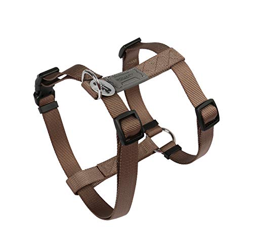 COMINTER Wouapy Hundegeschirr Basic Line, Geschirr 52/80 cm, Taupe von Wouapy