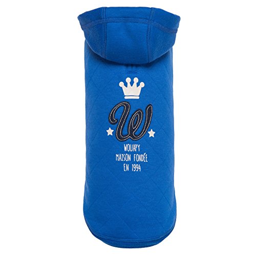 Wouapy 718930 Hoodie für Hund, Größe 30, blau von Wouapy