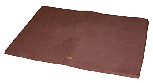 Wouapy Basic Line Flachkissen für Hunde braun 100 x 70 x 10 cm von Wouapy