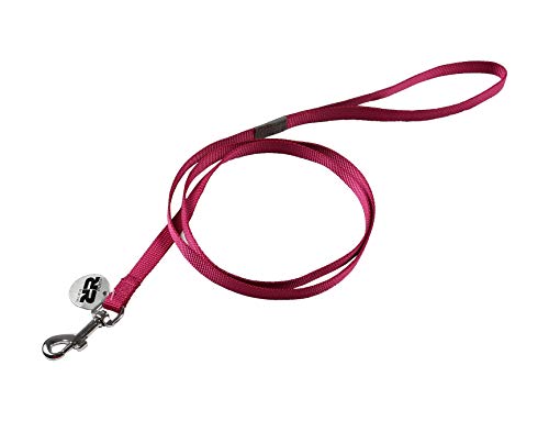 Wouapy Basic Line Hundeleine für Katzen, Einheitsgröße, verstellbar, Länge von 1, 2 Meter, Fuchsia von Wouapy