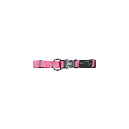 Wouapy Hundehalsband Basic Line Wouapy, Pink, 45 / 72 cm von Wouapy