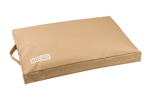 Wouapy No Sleep Limit Hundematratze, Beige für Hunde, 60 x 45 x 8 cm von Wouapy