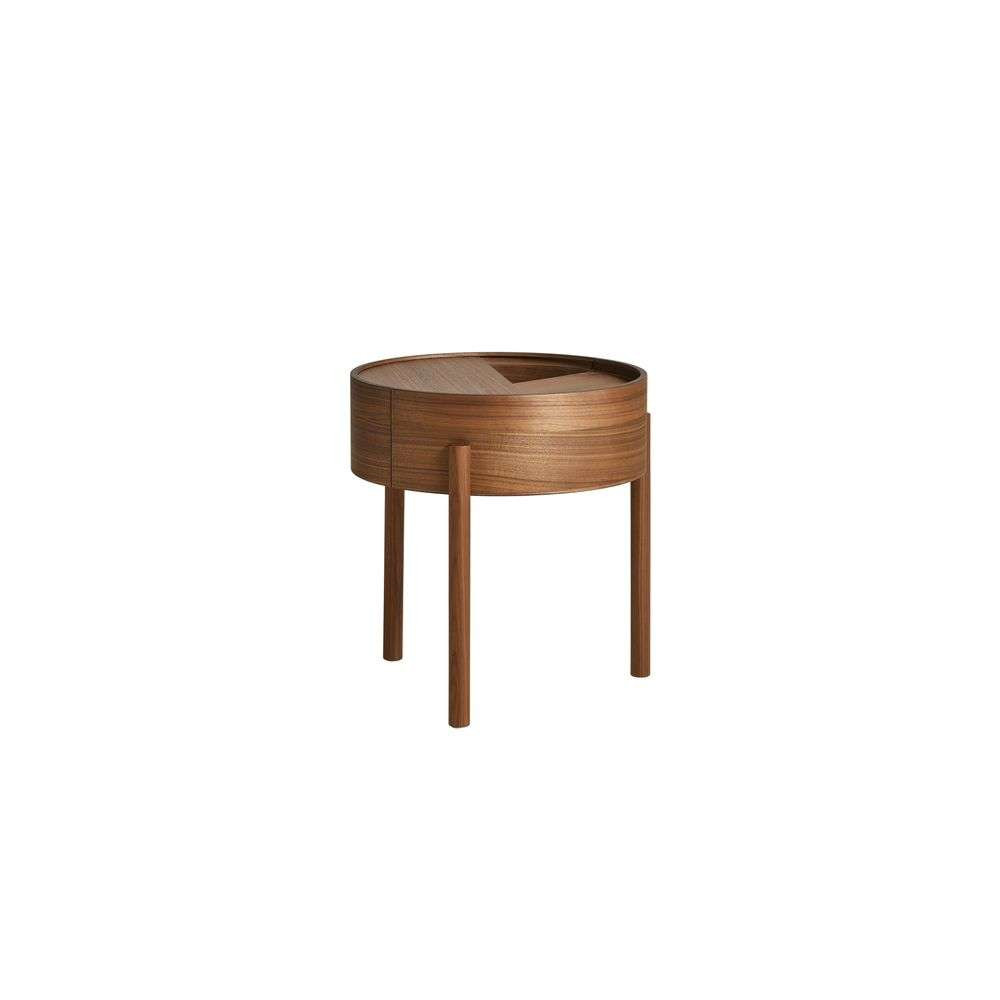 Woud - Arc Side Table Walnut von Woud