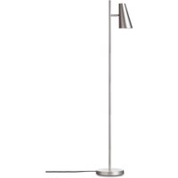 Woud - Cono Stehleuchte H 140 cm, satin plated metal von Woud