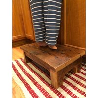 Rustikaler Tritthocker Aus Holz - Reclaimed Scheune Rustikaler Tritthocker Aus Holz - Reclaimed Scheune von WoundedWoodCraft