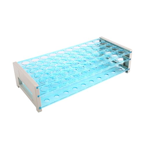 Wouueso 3er Pack 18mm 50-Well Aufbewahrungsschale Laborrohrgestelle Reagenzglasgestelle Zentrifugenröhrchen-Gestelle Wouueso 3er Pack 18mm 50-Well Aufbewahrungsschale Laborrohrgestelle Reagenzglasgestelle Zentrifugenröhrchen-Gestelle von Wouueso